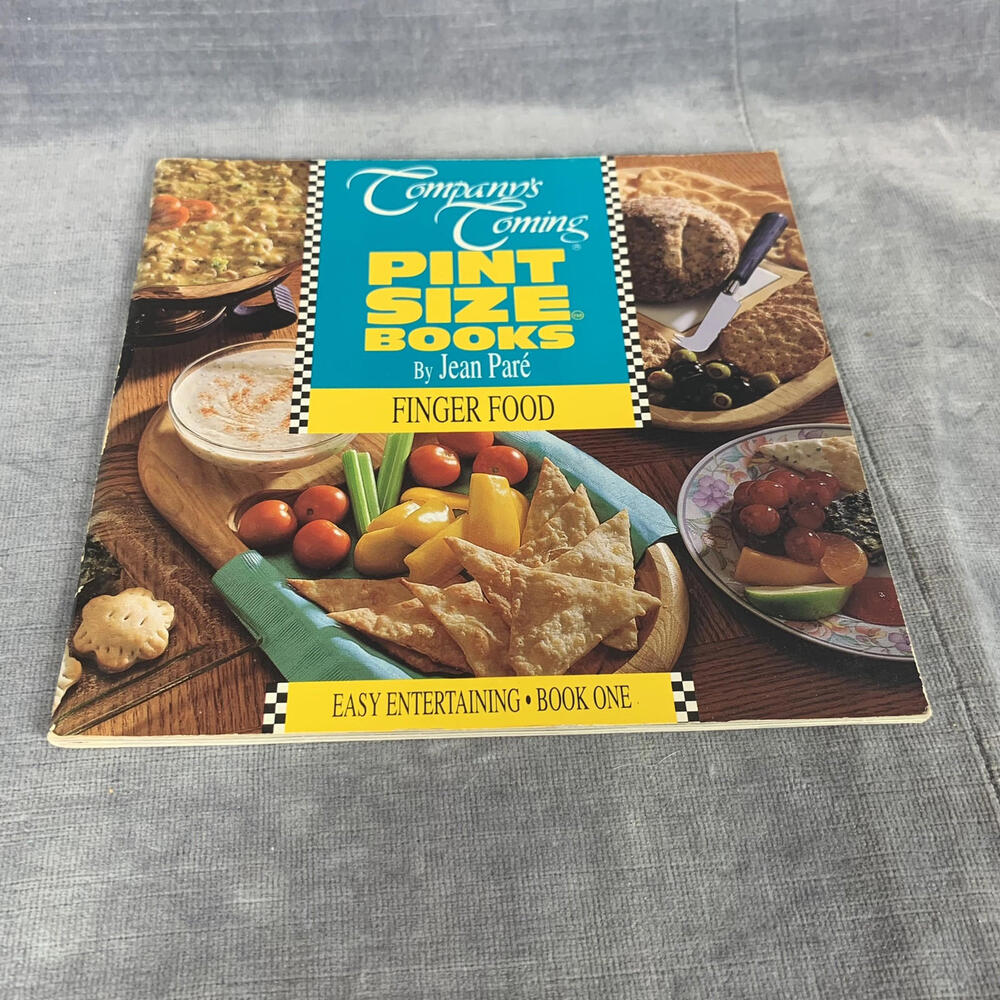 Company's Coming Pint Size Books Easy Entertaining Book 1 Finger Foods Jean Pare
